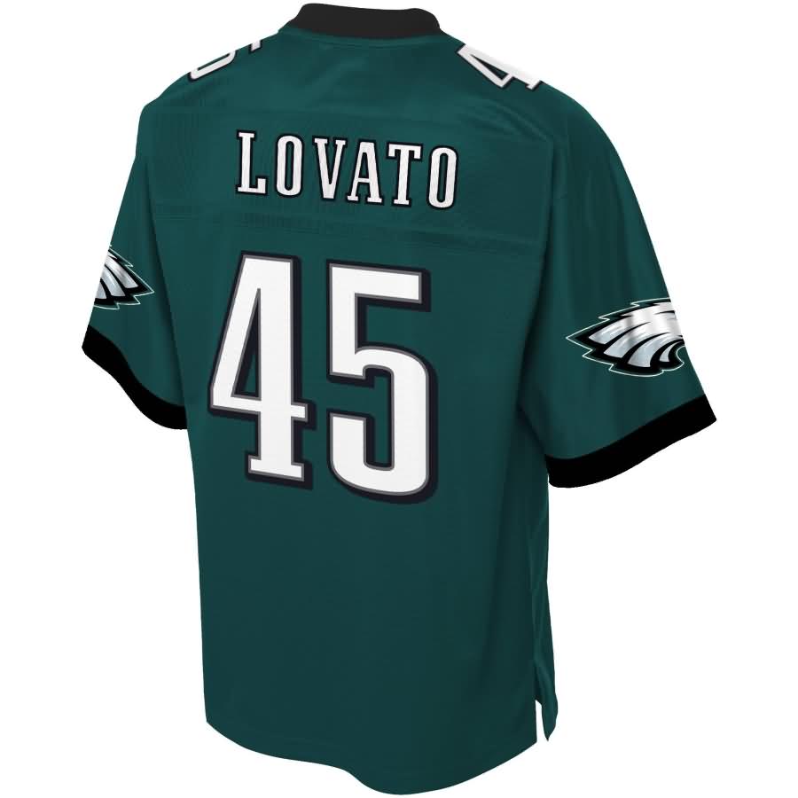 Rick Lovato Philadelphia Eagles Nfl Pro Line Team Color Player Jersey - Midnight Green