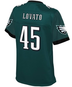 Rick Lovato Philadelphia Eagles Nfl Pro Line Womens Team Color Player Jersey - Midnight Green