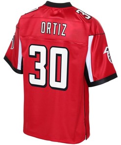 Ricky Ortiz Atlanta Falcons Nfl Pro Line Player Jersey - Red