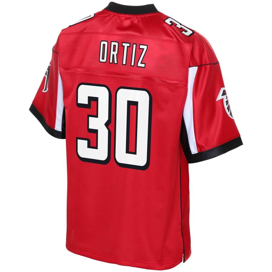 Ricky Ortiz Atlanta Falcons Nfl Pro Line Player Jersey - Red