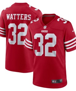 Ricky Watters San Francisco 49ers Retired Player Game Jersey - Scarlet Nfl