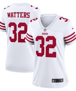 Ricky Watters San Francisco 49ers Womens Retired Player Game Jersey - White Nfl