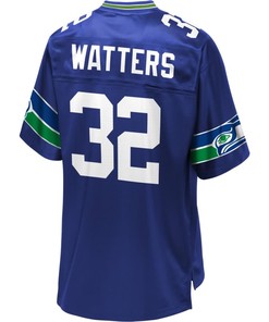Ricky Watters Seattle Seahawks Nfl Pro Line Retired Team Player Jersey - Royal