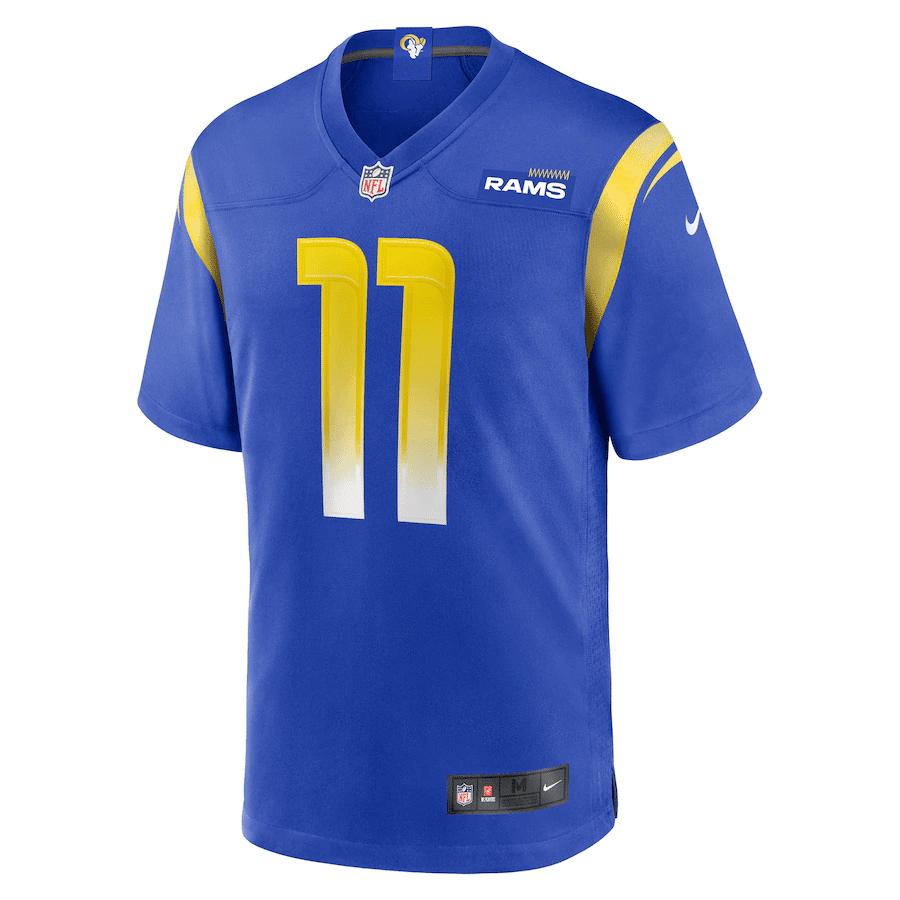 Riley Dixon Los Angeles Rams Game Player Jersey - Royal