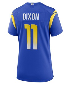 Riley Dixon Los Angeles Rams Women's Game Player Jersey - Royal