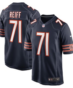 Riley Reiff Chicago Bears Game Player Jersey - Navy