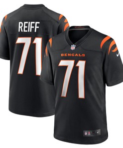 Riley Reiff Cincinnati Bengals Game Jersey - Black Nfl