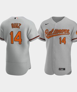 Rio Ruiz 14 Baltimore Orioles Gray Road Jersey