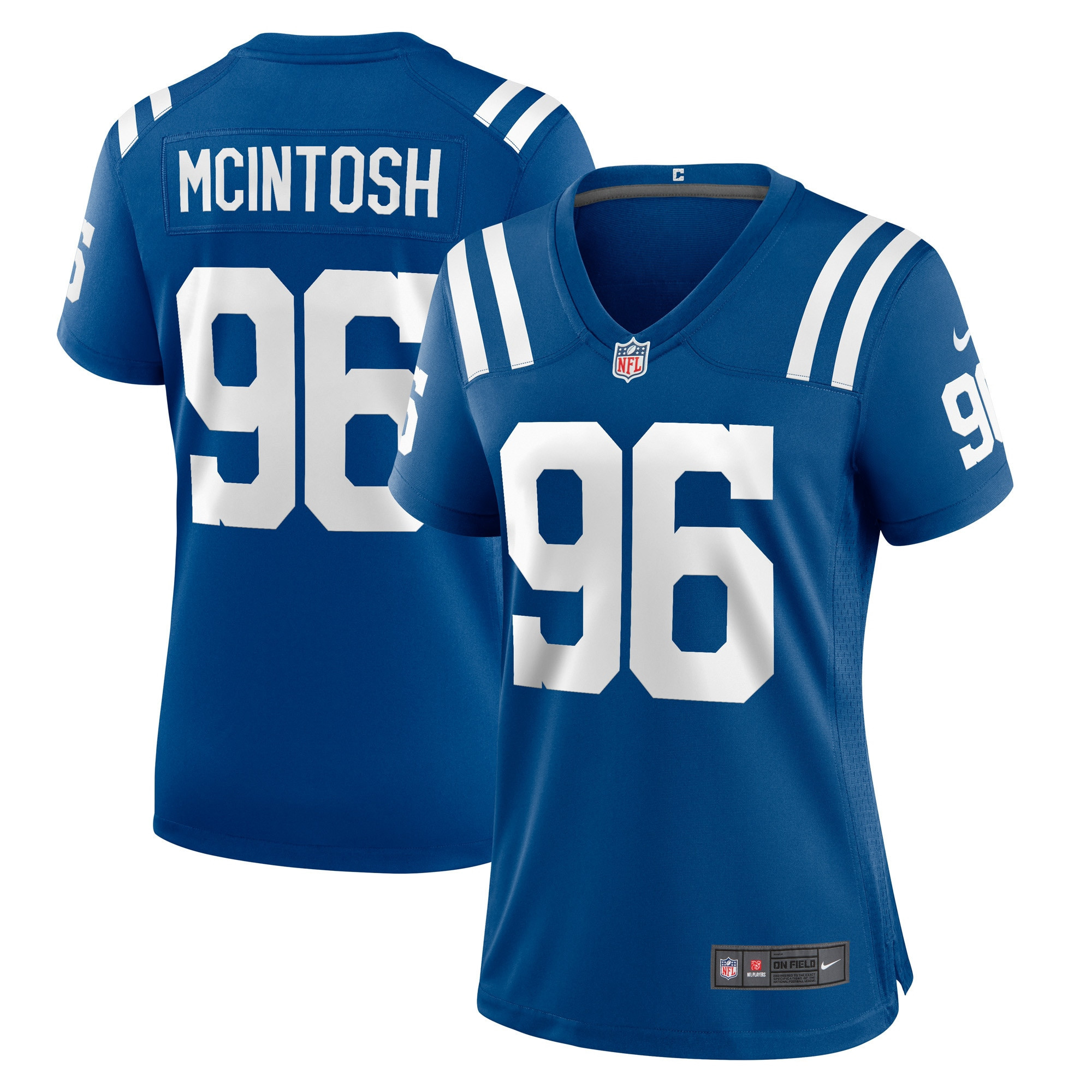 Rj Mcintosh Indianapolis Colts Womens Player Game Jersey - Royal Nfl