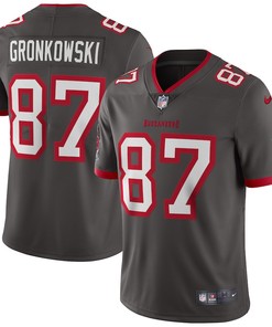 Rob Gronkowski 87 Tampa Bay Buccaneers Alternate Vapor Limited Jersey - Pewter