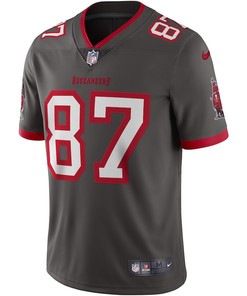 Rob Gronkowski 87 Tampa Bay Buccaneers Alternate Vapor Limited Jersey - Pewter