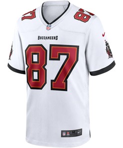 Rob Gronkowski 87 Tampa Bay Buccaneers Game Jersey - White