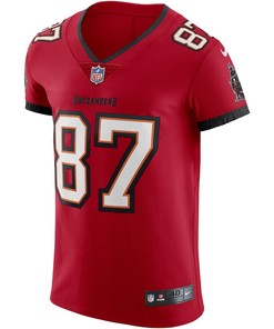 Rob Gronkowski 87 Tampa Bay Buccaneers Vapor Elite Jersey - Red