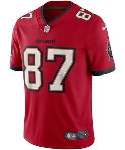 Rob Gronkowski 87 Tampa Bay Buccaneers Vapor Limited Jersey - Red