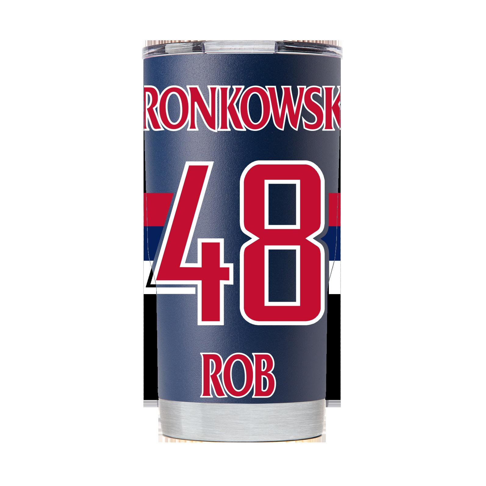Rob Gronkowski Navy Tumbler - Rob Gronkowski Navy Tumbler - Show Your Patriots Pride