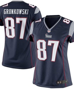 Rob Gronkowski New England Patriots Nike Girls Youth Game Jersey - Navy Blue