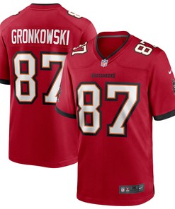 Rob Gronkowski Tampa Bay Buccaneers Game Jersey Red Nfl