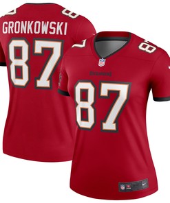 Rob Gronkowski Tampa Bay Buccaneers Womens Legend Jersey Red Nfl