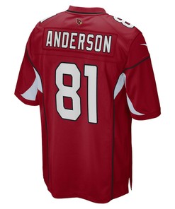 Robbie Anderson 81 Arizona Cardinals Game Player Jersey - Cardinal