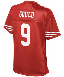 Robbie Gould San Francisco 49ers Nfl Pro Line Womens Team Color Player Jersey - Scarlet