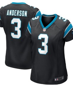 Robby Anderson Carolina Panthers Women's Player Game Jersey - Black