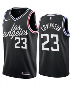 Robert Covington 2022-23 Los Angeles Clippers Black 23 City Edition Jersey Cursive - Men Jersey