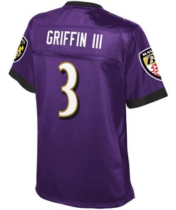 Robert Griffin Iii Baltimore Ravens Nfl Pro Line Womens Player Jersey - Purple