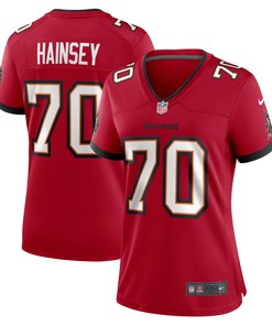 Robert Hainsey Tampa Bay Buccaneers Womens Game Jersey - Red Nfl