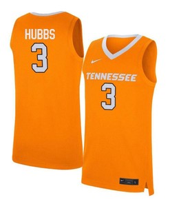 Robert Hubbs 3 Tennessee Volunteers Elite Basketball Men Jersey - Orange