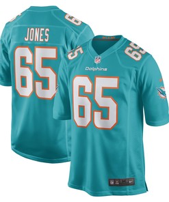 Robert Jones Miami Dolphins Game Jersey - Aqua Nfl