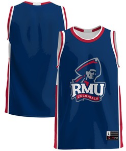 Robert Morris Colonials Basketball Jersey - Blue Ncaa