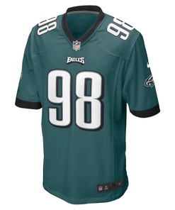 Robert Quinn 98 Philadelphia Eagles Game Player Jersey - Midnight Green