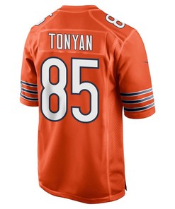 Robert Tonyan 85 Chicago Bears Men Alternate Game Jersey - Orange