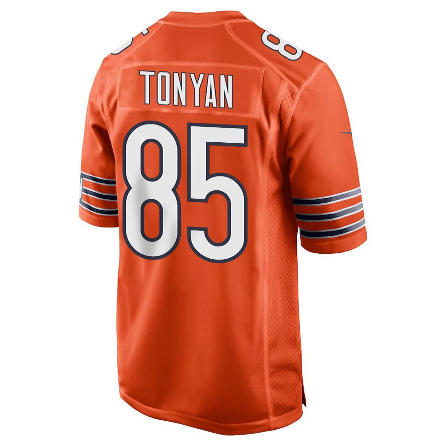 Robert Tonyan 85 Chicago Bears Men Alternate Game Jersey - Orange