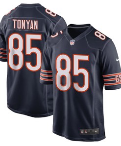 Robert Tonyan 85 Chicago Bears Men Game Jersey - Navy