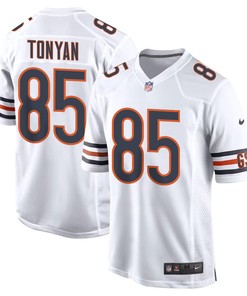 Robert Tonyan 85 Chicago Bears Men Game Jersey - White