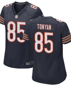 Robert Tonyan 85 Chicago Bears Women Game Jersey - Navy