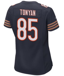 Robert Tonyan 85 Chicago Bears Women Game Jersey - Navy