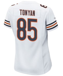 Robert Tonyan 85 Chicago Bears Women Game Jersey - White