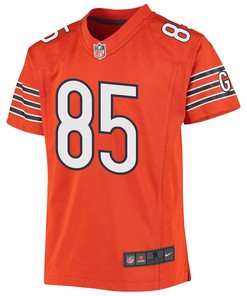 Robert Tonyan 85 Chicago Bears Youth Altenate Game Jersey - Orange