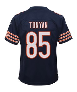 Robert Tonyan 85 Chicago Bears Youth Game Jersey - Navy