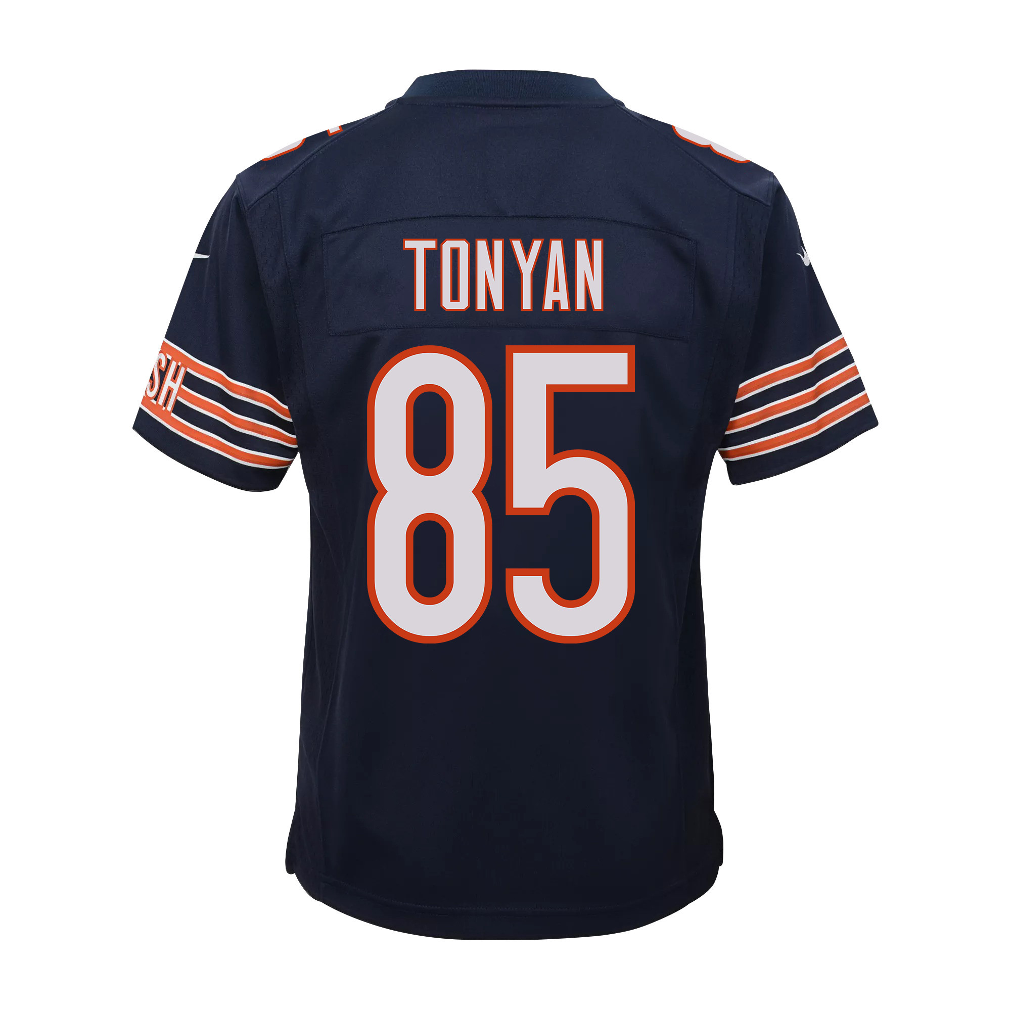 Robert Tonyan 85 Chicago Bears Youth Game Jersey - Navy