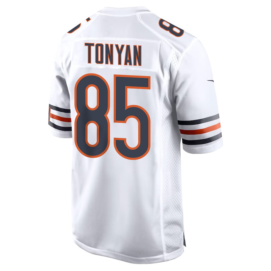 Robert Tonyan 85 Chicago Bears Youth Game Jersey - White