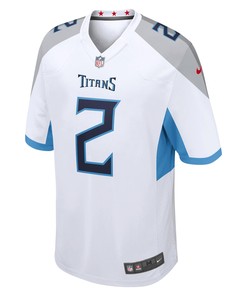 Robert Woods 2 Tennessee Titans Game Men Jersey - White Jersey