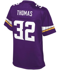Roc Thomas Minnesota Vikings Nfl Pro Line Womens Player Jersey - Purple