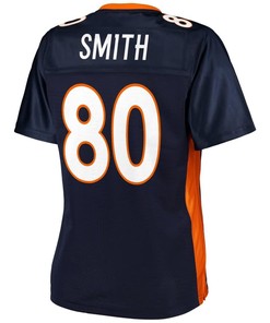 Rod Smith Denver Broncos Nfl Pro Line Womens Retired Player Jersey - Navy