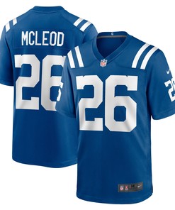 Rodney Mcleod Indianapolis Colts Player Game Jersey - Royal Nfl