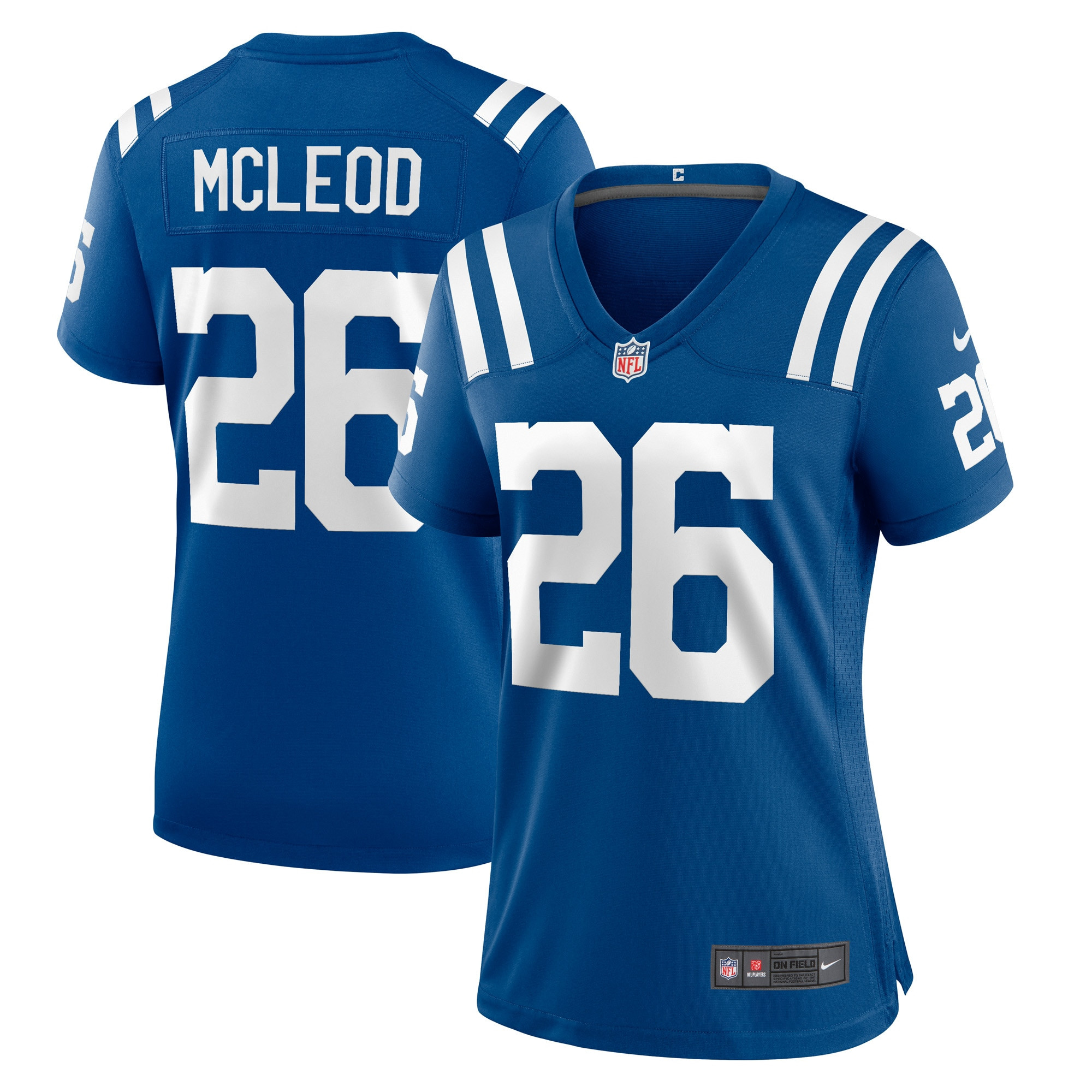 Rodney Mcleod Indianapolis Colts Womens Player Game Jersey - Royal Nfl