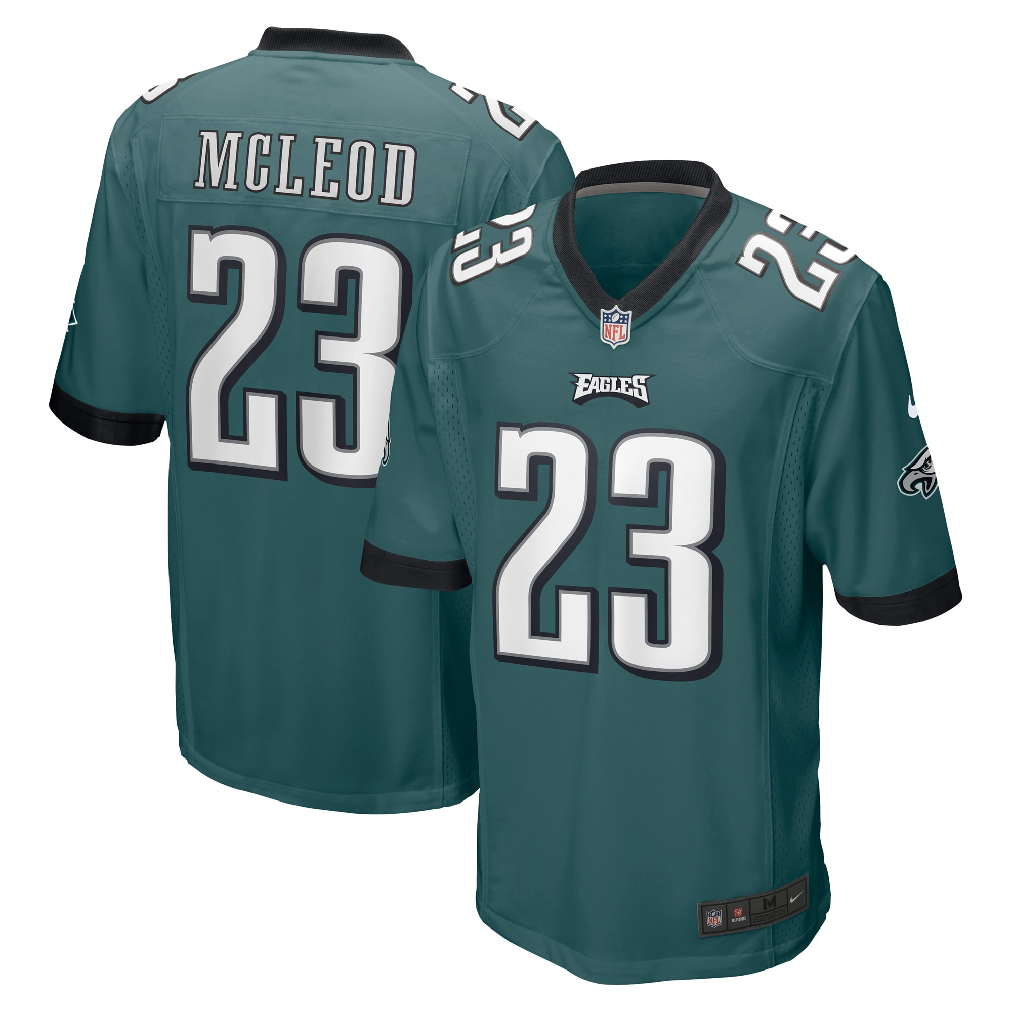 Rodney Mcleod Philadelphia Eagles Game Jersey - Midnight Green Nfl