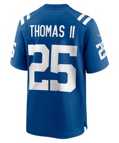 Rodney Thomas II 25 Indianapolis Colts Game Player Jersey - Royal